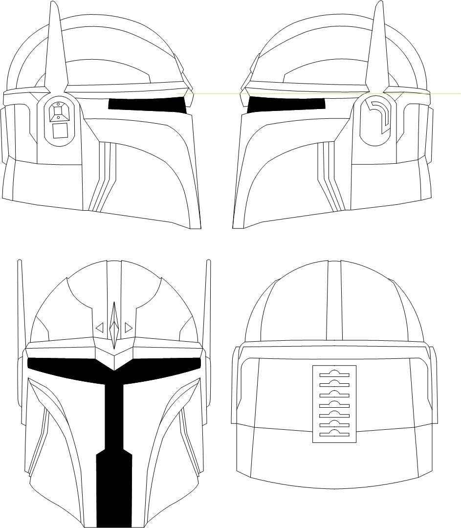 The Variant Scout - Mandalorian Helmet | The Iron Forge