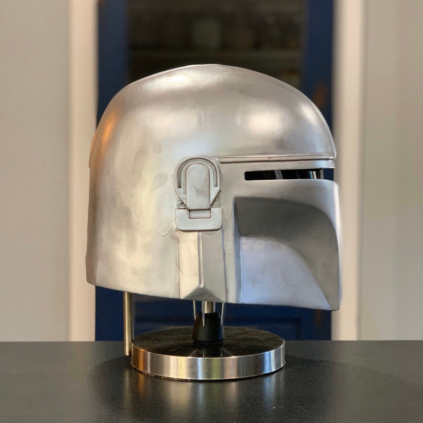 The 'Mando' - Ready to Wear Mandalorian Helmet | The Iron Forge