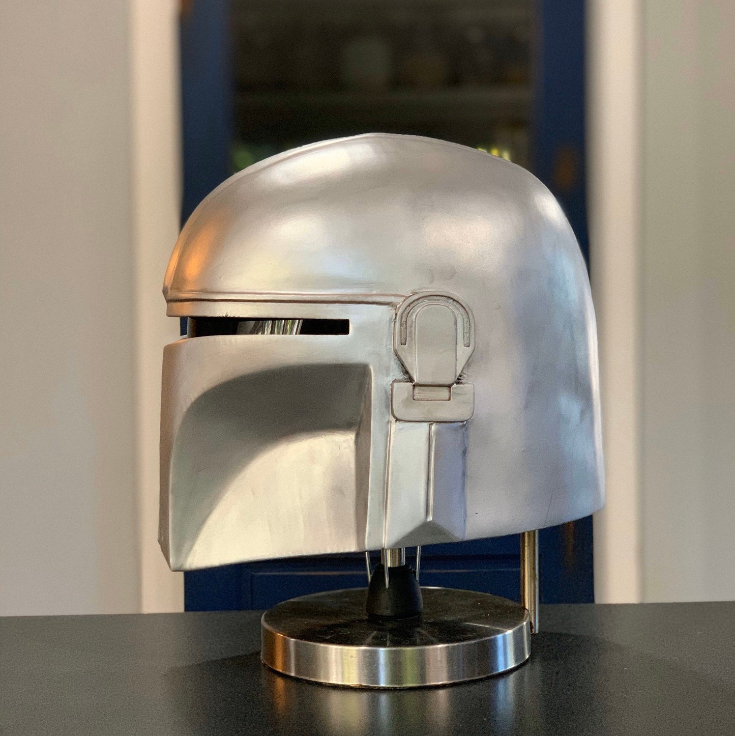 The 'Mando' - Ready to Wear Mandalorian Helmet | The Iron Forge